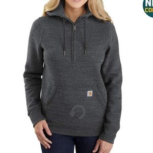 Clarksburg charcoal half zip hoodie
